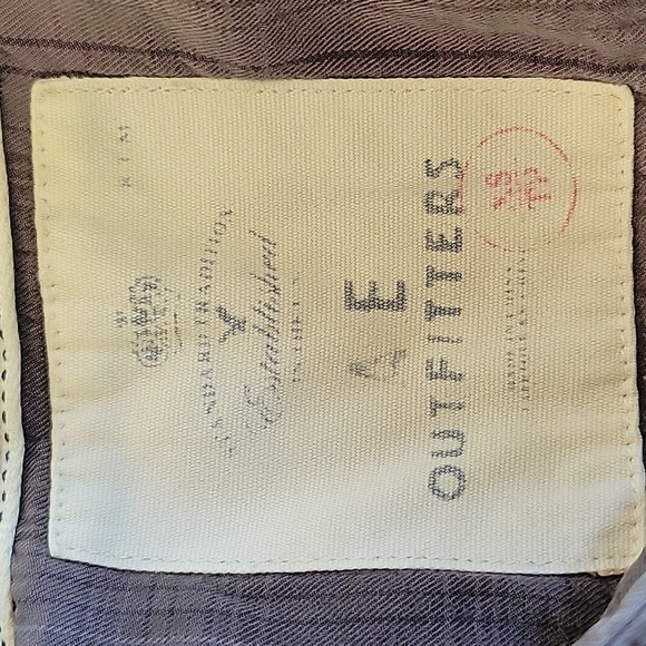 American Eagle Outfitters xs grey plaid pearl snap button down shirt - Picture 5 of 8